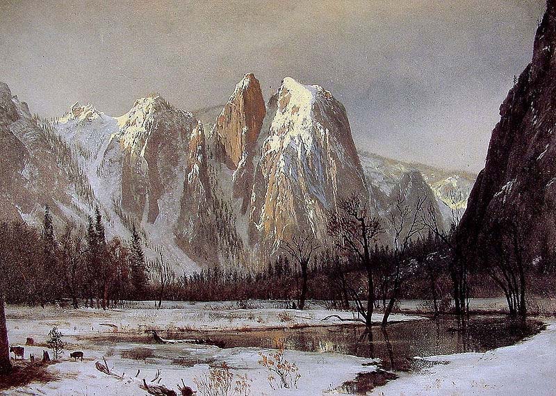 Cathedral Rock, Yosemite Valley, California